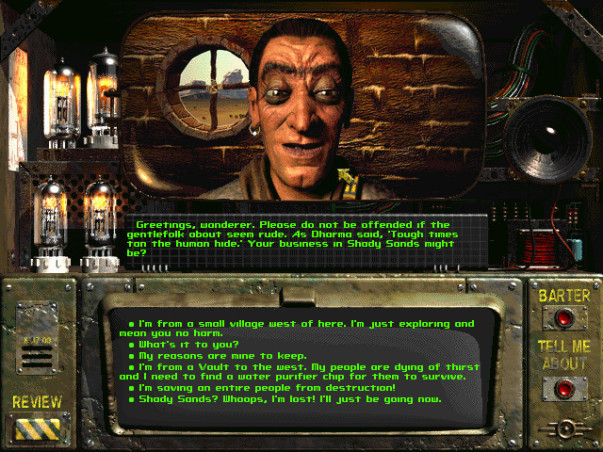 Fallout: A Post Nuclear Role Playing Game